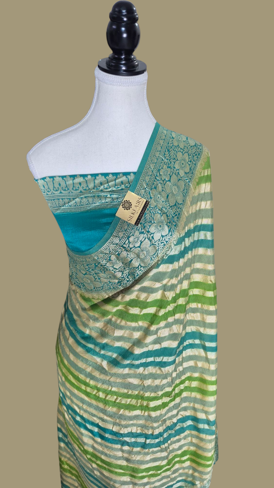 Pure Crepe Georgette Banarasi Saree