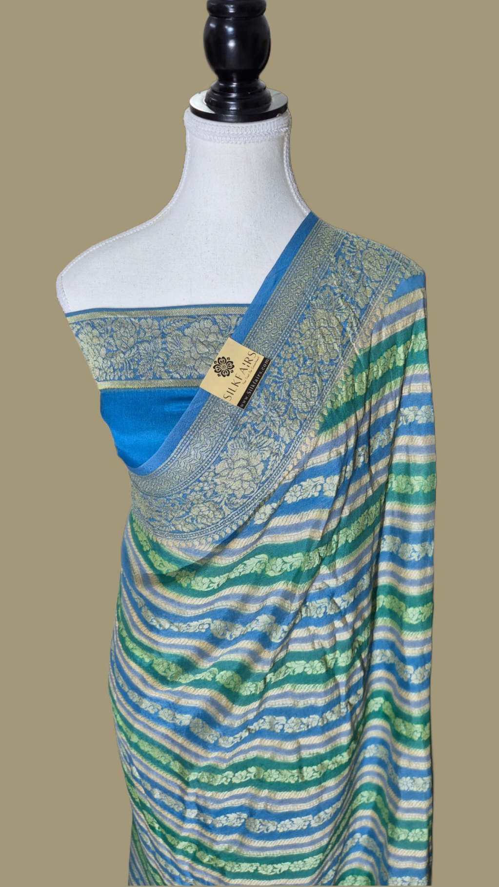 Pure Crepe Georgette Banarasi Saree