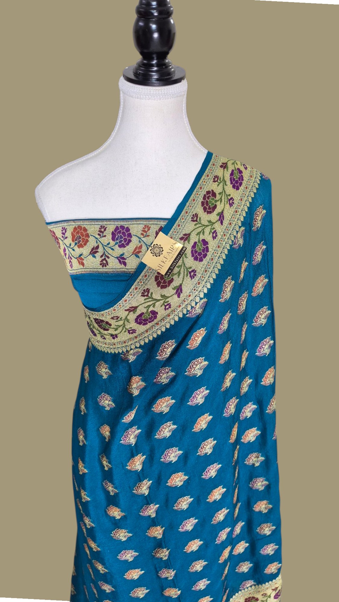 Pure Crepe Georgette Banarasi Saree