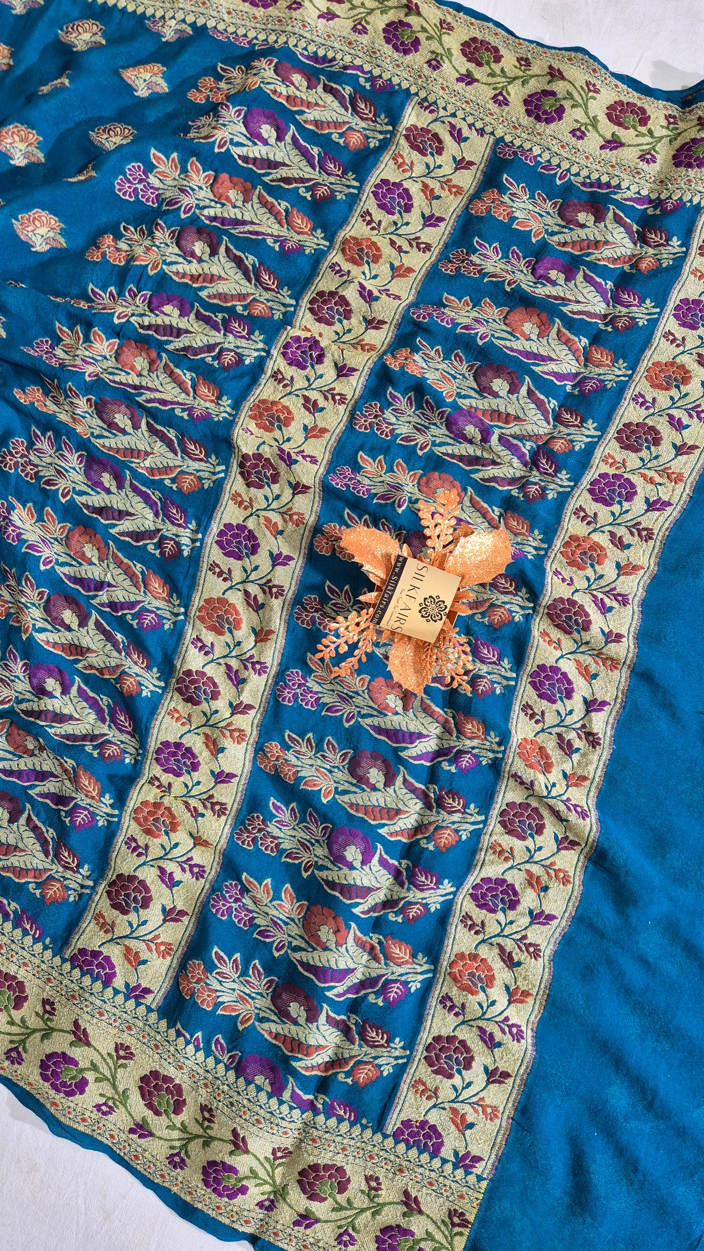 Pure Crepe Georgette Banarasi Saree