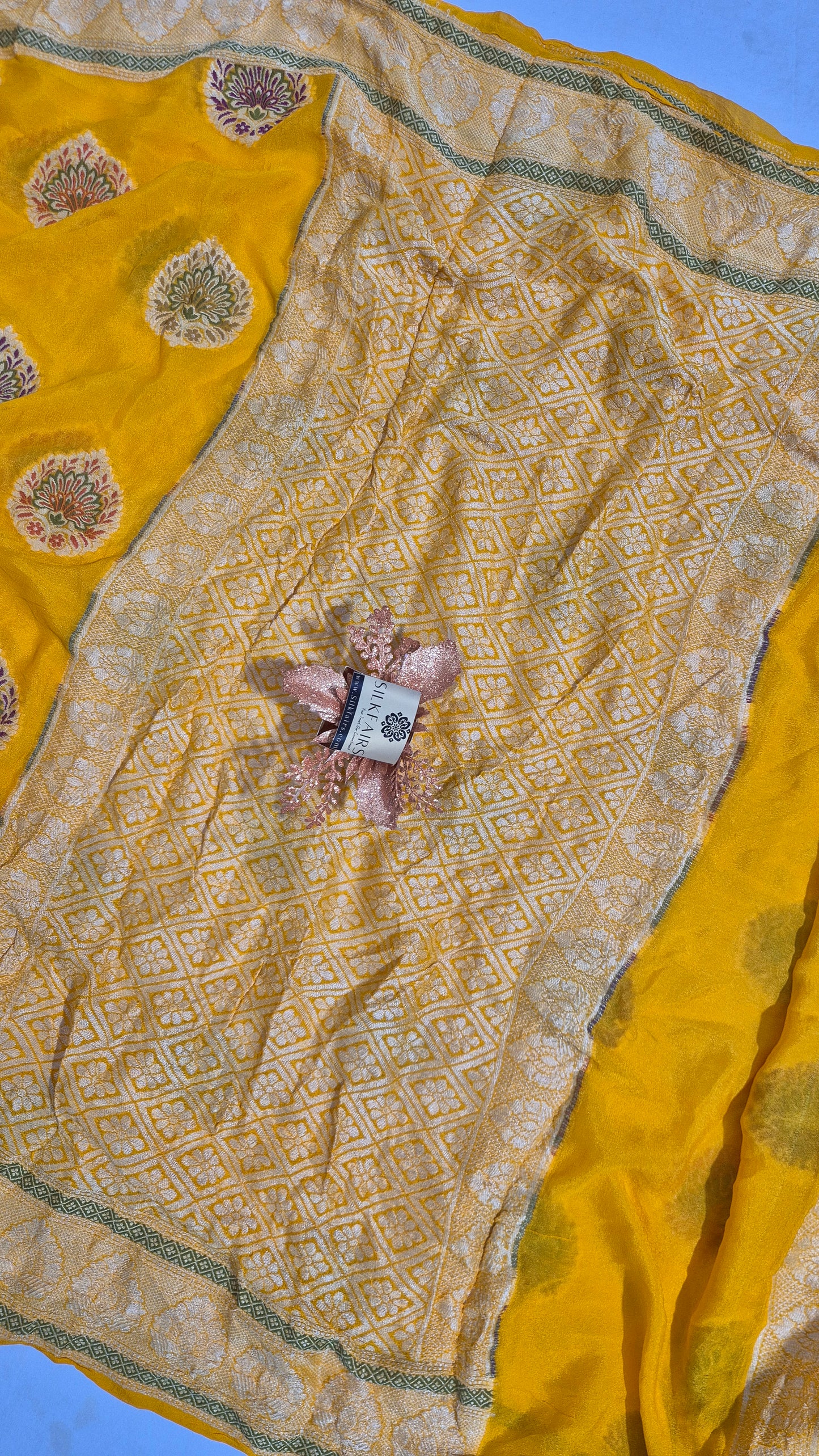 Pure Crepe Georgette Banarasi Saree